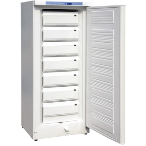 Upright deep freezer