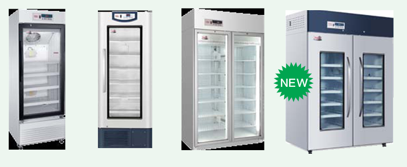 Blood storage fridges